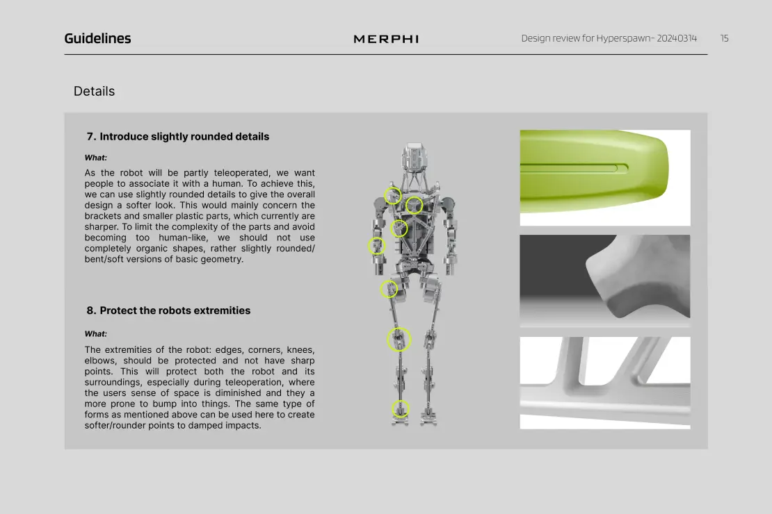 Designing a humanoid robot for open source project